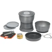 Esbit Cookset with alcohol burner 2.35L retkikeitinsetti