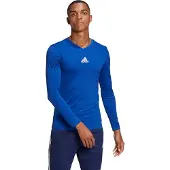 Adidas Toiminnallinen paita 'Team Base' sininen / valkoinen