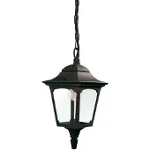 ELSTEAD Chapel Mini riippuvalaisin, musta Mini, himmennettävä, Musta, Alumiini, Kartano/rustiikki