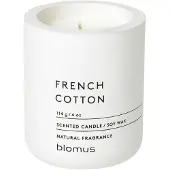 Blomus Scented Candle Lily White French Cotton 114 g
