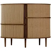 UMAGE Audacious Highboard Kaappi tumma tammi/Sugar Brown