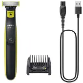 Philips OneBlade Face QP2724/10 -hybridimuotoilija, limenvihreä, hiilenharmaa