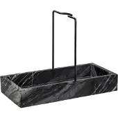 Mette Ditmer Marble tiskipöydän järjestäjä 12x23,5 cm Black-grey