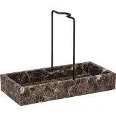 Mette Ditmer Marble tiskipöydän järjestäjä 12x23,5 cm Brown