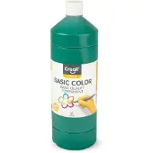 Creall School paint Dark green 1 liter