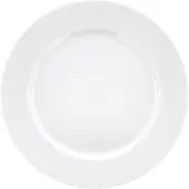 Pillivuyt Eventail leipälautanen jossa on vanne Ø22 cm Valkoinen