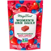 MegaFood , Women's One Daily Multivitamin, Mixed Berry, 30 Individually Wrapped Soft Chews
