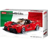 Sluban Modelbricks-kilpa-auto 262 Kappaletta