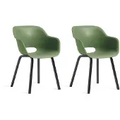 Keter Noa Duo ulkotuolit, 55x57x80 cm, vihreät, 2 kpl
