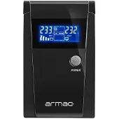 Armac Office 850E LCD Line-Interactive 2x230V PL UPS -hätävirtalähde