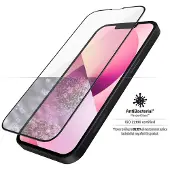 PanzerGlass iPhone 13 Mini Case Friendly antibakteerinen näytön suojalasi, musta