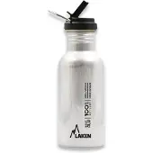 Laken Basic Flow Cap alumiininen juomapullo 0,6L, hopea 0,6L Hopea