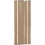 Ferm Living Calm kelim kävelymatto Dark Sand, Off-white, 80x200 cm