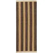 Ferm Living , Ives-matto 80x200 cm - Ruskea/Suklaa