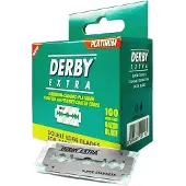 Derby Extra Double Edge Razor Blades 100-Pack 100 kpl