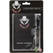 Johntoy Secret Agent Muistilehtiö Salakynällä