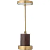 Bloomingville Chico kannettava pöytävalaisin Ø10x30 cm Brass