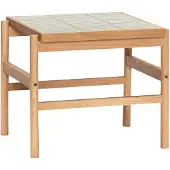Hubsch Tile sivupöytä Tammi-minttu
