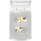 Yankee candle Smoked Vanilla & Cashmere Signature Jar Large