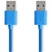 Nedis CCGP61000BU20 USB-A Uros-USB-A Uros 2m USB 3.2 Gen 1 USB kaapeli
