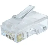 Gembird Stecker 8P8C für Solid LAN Kabel 100er Pack LC-8P8C-002/100