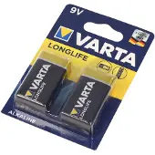 Varta – Pitkäikäinen akku - 9V 2 kpl (4122101412)