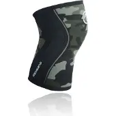 Rehband Rx Knee-Sleeve 5mm Black/Camo Muut asusteet L