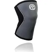 Rehband Rx Knee-Sleeve 5mm Black/Steel Grey Muut asusteet XL