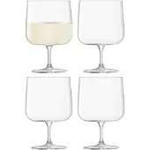 LSA International - Arc Viinilasi 34 cl 4 kpl Kirkas