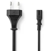 Nedis PCGB11040BK30 Euro Uros-IEC-320-C7 Suora 3.00 m Sähköjohto