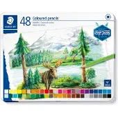 Staedtler Metal Case 48 Colors Pencils Monivärinen