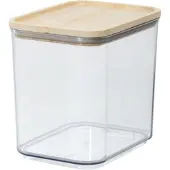 SmartaSaker Säilytyspurkki puukannella 2 l, iDesign