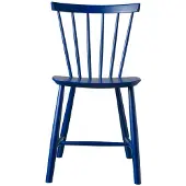 FDB Møbler J46 tuoli Beech dark blue painted