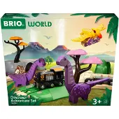 BRIO World Rautatiesarja M. Dinosaurukset - 21 Osaa - 36094 - - OneSize - Lelut