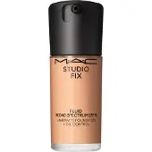 MAC Studio Fix Fluid SPF 15 24HR Matte Foundation + Oil Control mattapinnan antava meikkivoide SPF 15 sävy NC27 30 ml