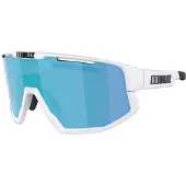 Bliz Fusion Small Matt White Aurinkolasit brown w blue multi Koko Uni