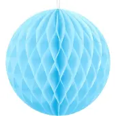 Party Deco Koristepallo, sininen, 10 cm, 1 kpl