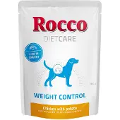 Rocco 12x300g Diet Care Weight Control kana & peruna koiran märkäruoka