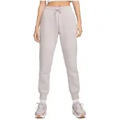 Nike Collegehousut Nsw Phoenix Fleece - Platina Violetti/valkoinen Nainen, koko Large