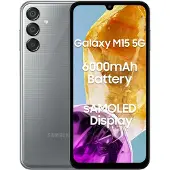 Samsung Galaxy M15 5g 4GB Ram 128GB Sim Free Dual Sim Upouusi sinetöity harmaa UK versio 2 vuoden takuu