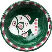 Piccola Home Amalfi Kulho 9 Cm - Tarjoiluvadit Keramiikka Vihreä - CP0900-A-VER-PE