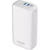 Canyon CNE-CPB301W, 30000 mAh, Quick Charge 3.0, Valkoinen
