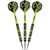 Winmau MvG Ambition Black Coated Brass Darts-tikat - 24g
