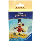 Ravensburger Disney Lorcana TCG -korttilaukut, jossa Scrooge McDuck - Maailman rikkain ankka, Grace Tran | 65 suojaholkkia TCG-kannille | Ikäraja 8+