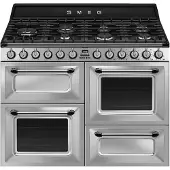 Smeg TR4110X-1 Victoria liesi 3 uunilla 110 cm, ruostumaton teräs