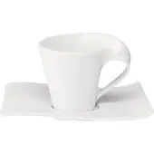 Villeroy Boch Kahvikuppi ja aluslautanen Villeroy &amp; Boch NewWave Caffe, 140 ml