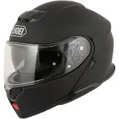 Shoei neotec 3 avattava kypärä, matt black - xl
