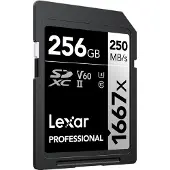 Lexar Professional 1667x 256 Gt SDXC -muistikortti