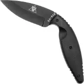 Ka-Bar TDI Large 1482 Droppoint Black Straight, fixed knife