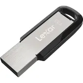 Lexar JumpDrive M400, 32 GB, USB A-tyyppi, 3.2 Gen 1 (3.1 Gen 1), 130 MB/s, Liuku, Hopea (LJDM400032G-BNBNG)